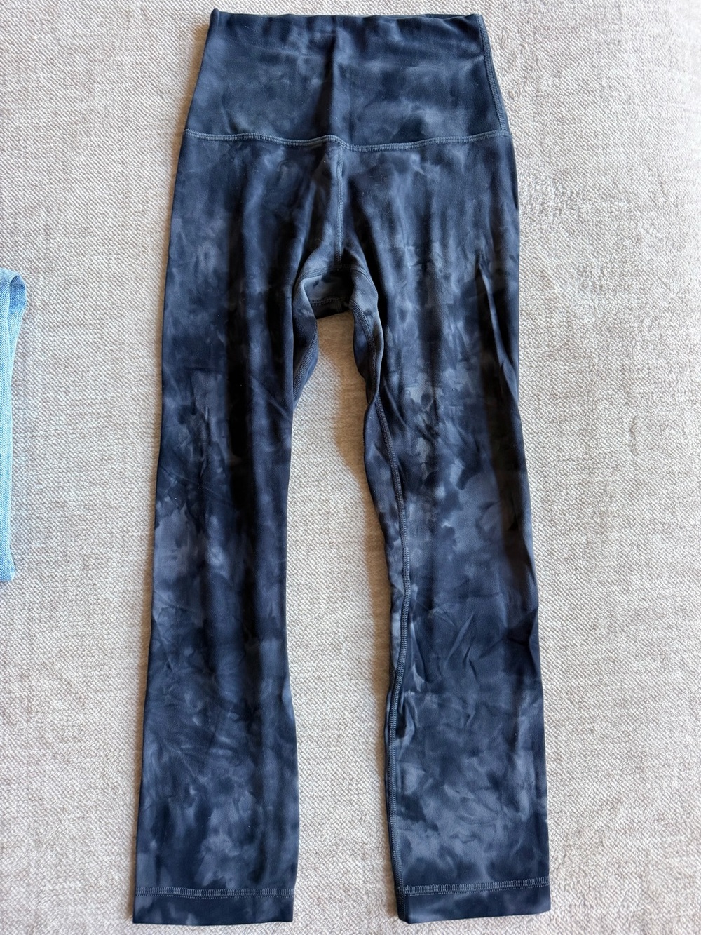 lululemon athletica Black Tie-Dye High-Rise Leggings